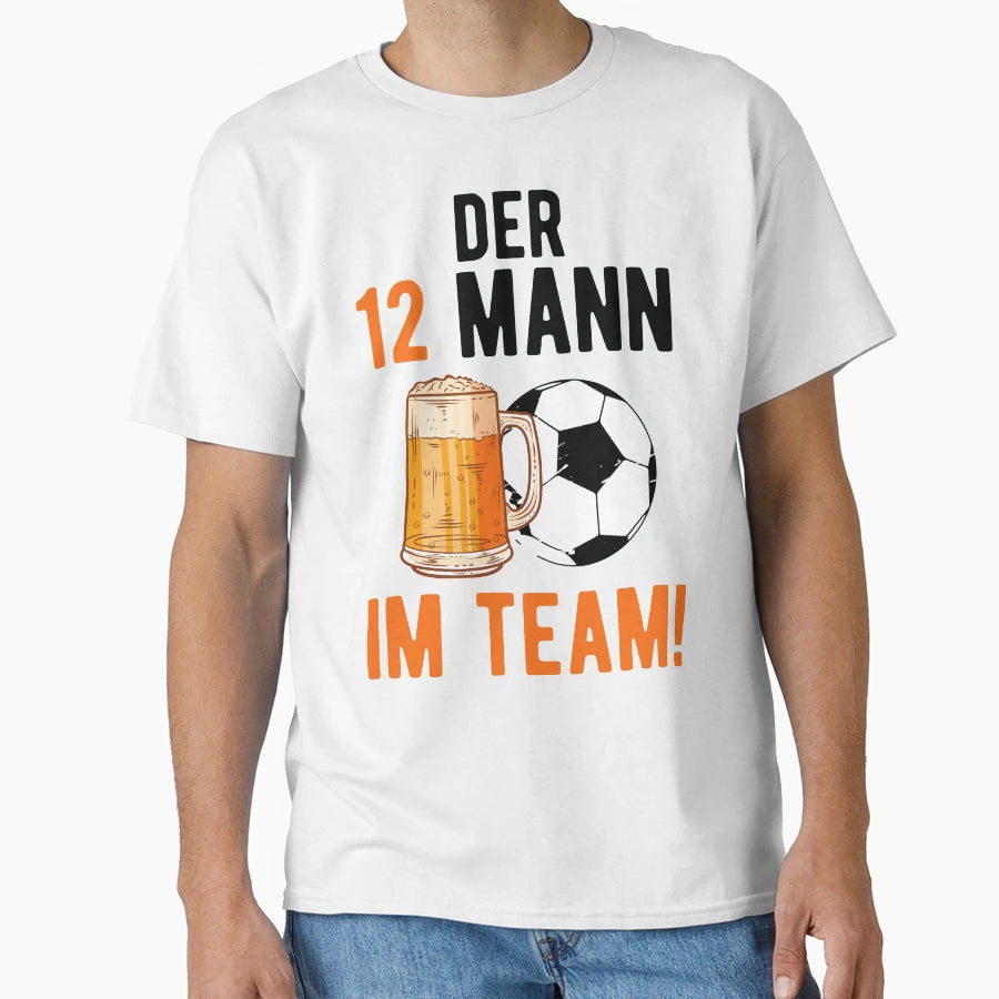Soccer Footballer Drinking Beer T-Shirt - Streetwear Style for Adults - T-Shirt, Sweatshirt, Hoodie