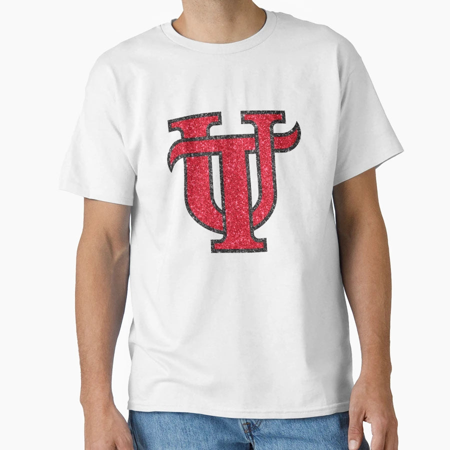 Utampa Glitter Logo T-Shirt - Casual Everyday Wear Unisex - T-Shirt, Sweatshirt, Hoodie