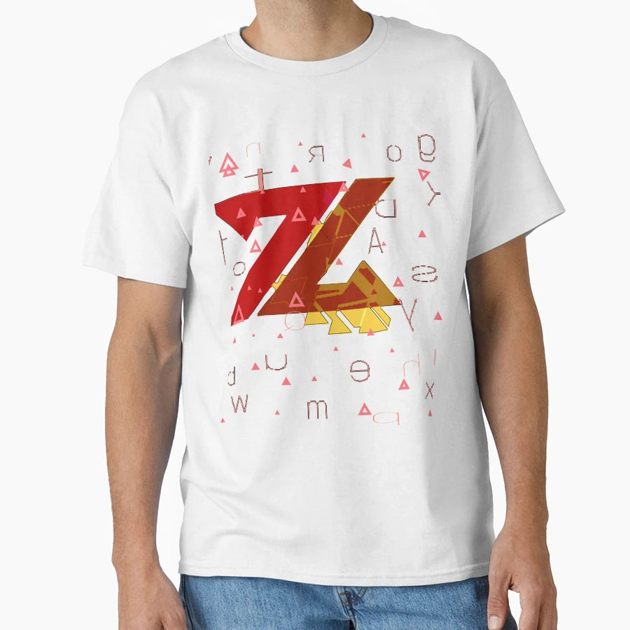 Backwards Latter T-Shirt - Minimalist Print Men Women - T-Shirt, Sweatshirt, Hoodie