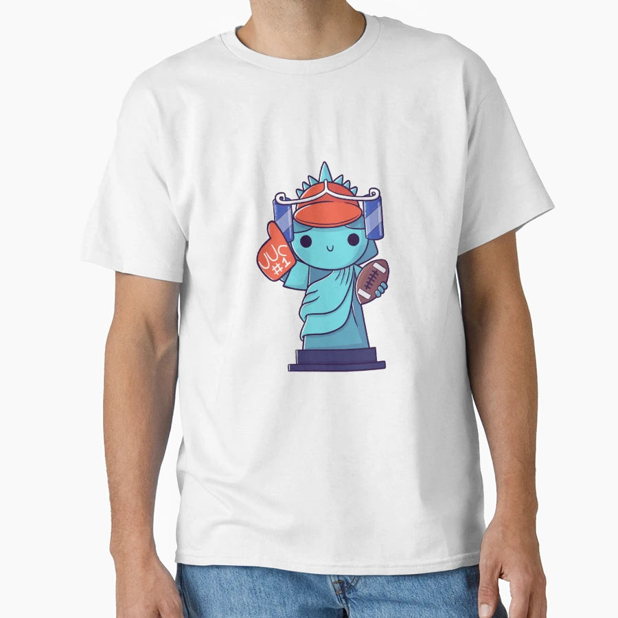 Liberty Football T-Shirt - Custom Art Print Unisex - T-Shirt, Sweatshirt, Hoodie