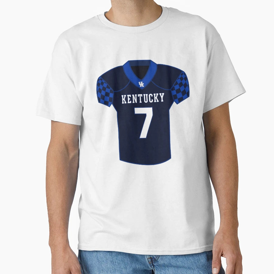 University Kentucky Jersey Uk T-Shirt - Aesthetic Graphic for Adults - T-Shirt, Sweatshirt, Hoodie