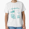 Teal Watercolor Football Pack T-Shirt - Trendy Graphic for Adults - T-Shirt, Sweatshirt, Hoodie
