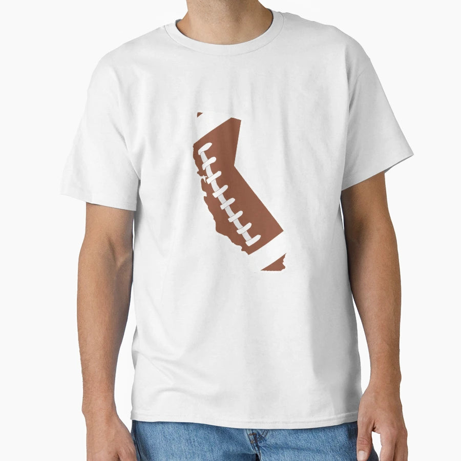 Football California Fun Football T-Shirt - Aesthetic Graphic for Adults - T-Shirt, Sweatshirt, Hoodie