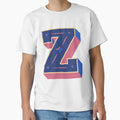 Alphabet Z T-Shirt - Trendy Graphic Unisex - T-Shirt, Sweatshirt, Hoodie