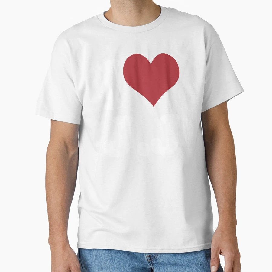 I Love Janet Jj White T-Shirt - Custom Art Print for Adults - T-Shirt, Sweatshirt, Hoodie