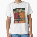 House Divided Bbq United Dallas 2025 T-Shirt - Minimalist Print Men Women - T-Shirt, Sweatshirt, Hoodie