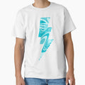 Blue Lightning T-Shirt - Fun Novelty Design Men Women - T-Shirt, Sweatshirt, Hoodie