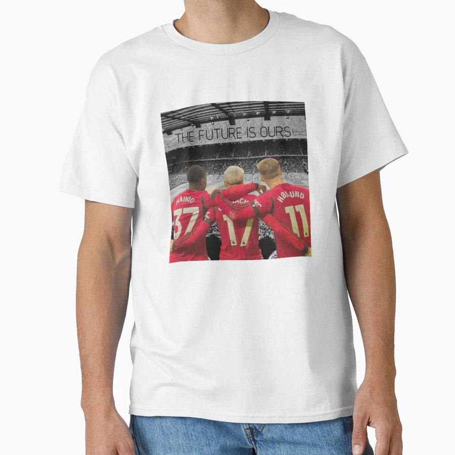 Garnacho Mainoo H Jlund Future T-Shirt - Minimalist Print Unisex - T-Shirt, Sweatshirt, Hoodie