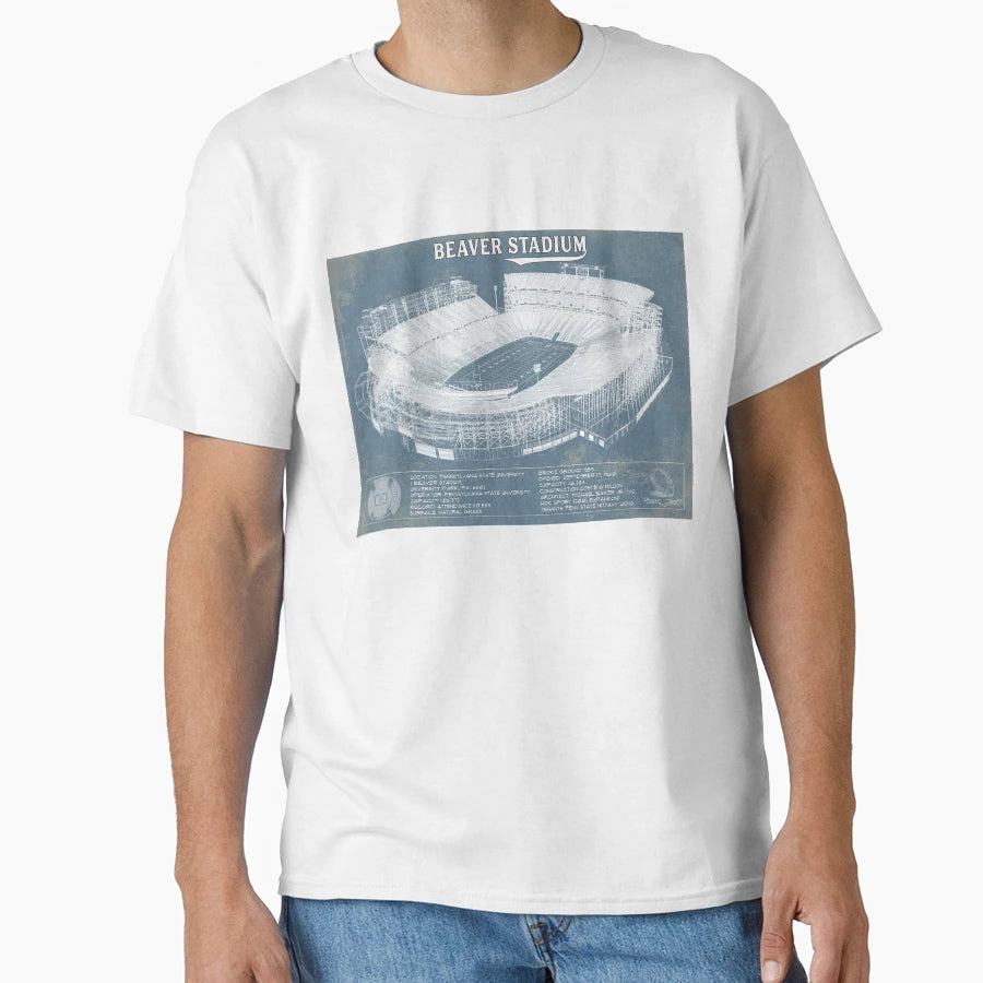 Beaver Stadium T-Shirt - Aesthetic Graphic for Adults - T-Shirt, Sweatshirt, Hoodie