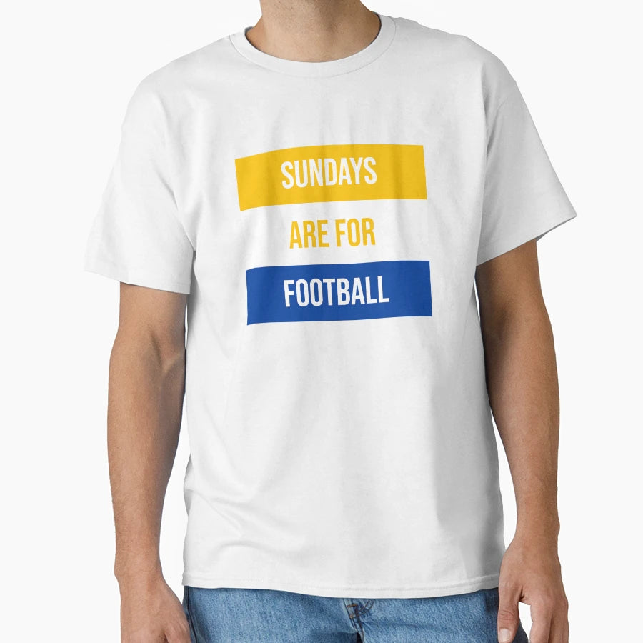 Sundays Are Football T-Shirt - Streetwear Style Unisex - T-Shirt, Sweatshirt, Hoodie