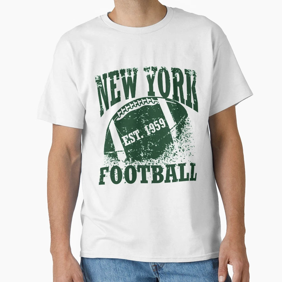 New York Football Jersey T-Shirt - Graphic Print Unisex - T-Shirt, Sweatshirt, Hoodie