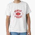 Sunday Funday Rugbby T-Shirt - Custom Art Print Unisex - T-Shirt, Sweatshirt, Hoodie