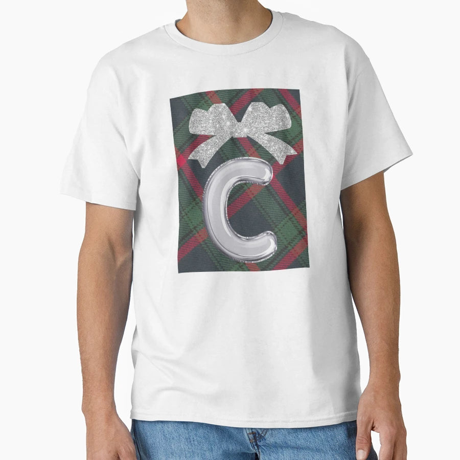 Glorious Red And Green Plaid Glittering T-Shirt - Trendy Graphic Unisex - T-Shirt, Sweatshirt, Hoodie