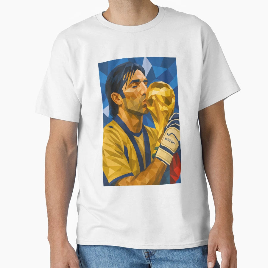 Gigi Buffon Italy Football Legend T-Shirt - Novelty Apparel Men Women - T-Shirt, Sweatshirt, Hoodie