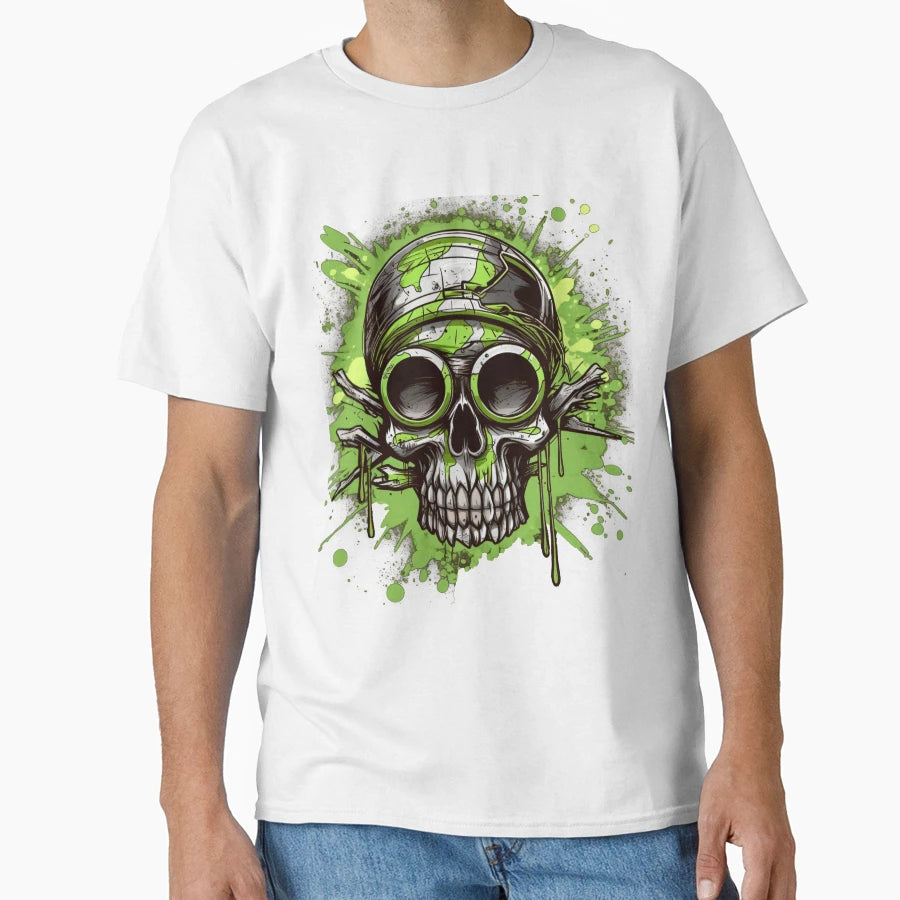 Rebel Skull Urban Logo T-Shirt - Custom Art Print Men Women - T-Shirt, Sweatshirt, Hoodie