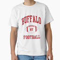 Red Art Ny Buffalo Football New T-Shirt - Aesthetic Graphic for Adults - T-Shirt, Sweatshirt, Hoodie