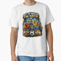 Off To Watch Match Game Day Crew Soccer T-Shirt - Custom Art Print Unisex - T-Shirt, Sweatshirt, Hoodie