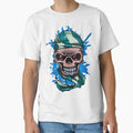 Nautical Goth Pirate Skull Dark T-Shirt - Casual Everyday Wear Men Women - T-Shirt, Sweatshirt, Hoodie