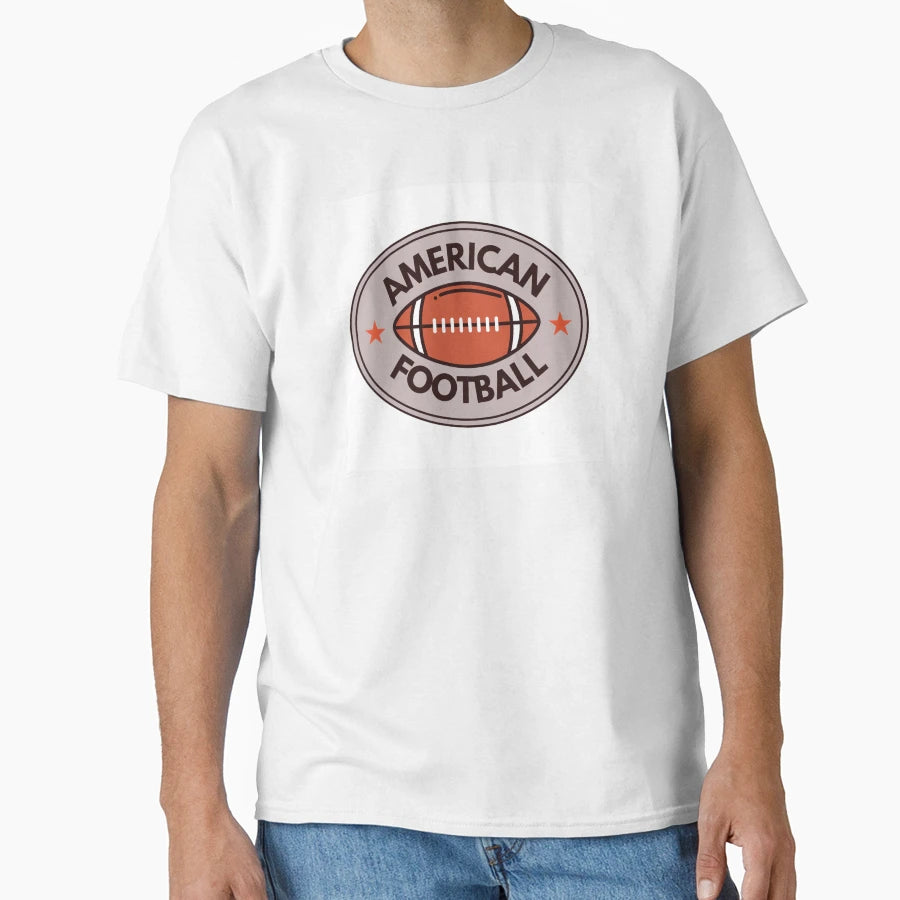 American Football T-Shirt - Minimalist Print Unisex - T-Shirt, Sweatshirt, Hoodie