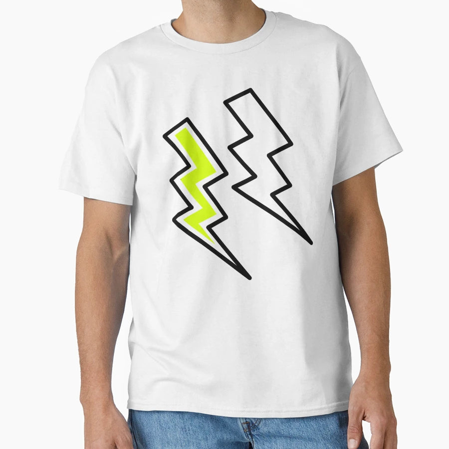Lightning Bolt Pattern T-Shirt - Aesthetic Graphic for Adults - T-Shirt, Sweatshirt, Hoodie