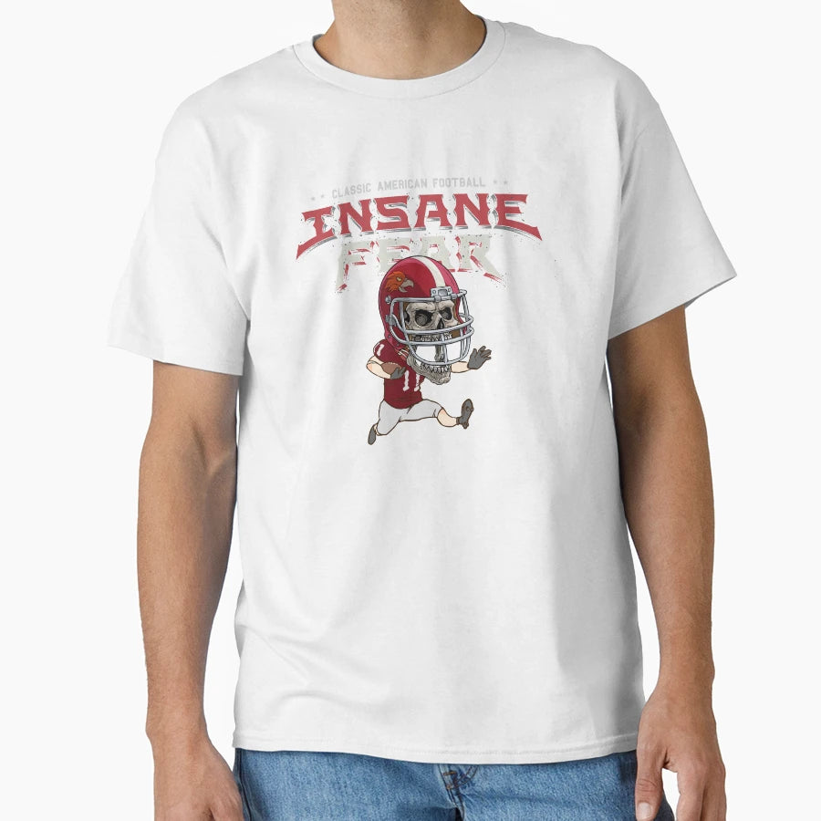 Insane Football T-Shirt - Aesthetic Graphic Unisex - T-Shirt, Sweatshirt, Hoodie
