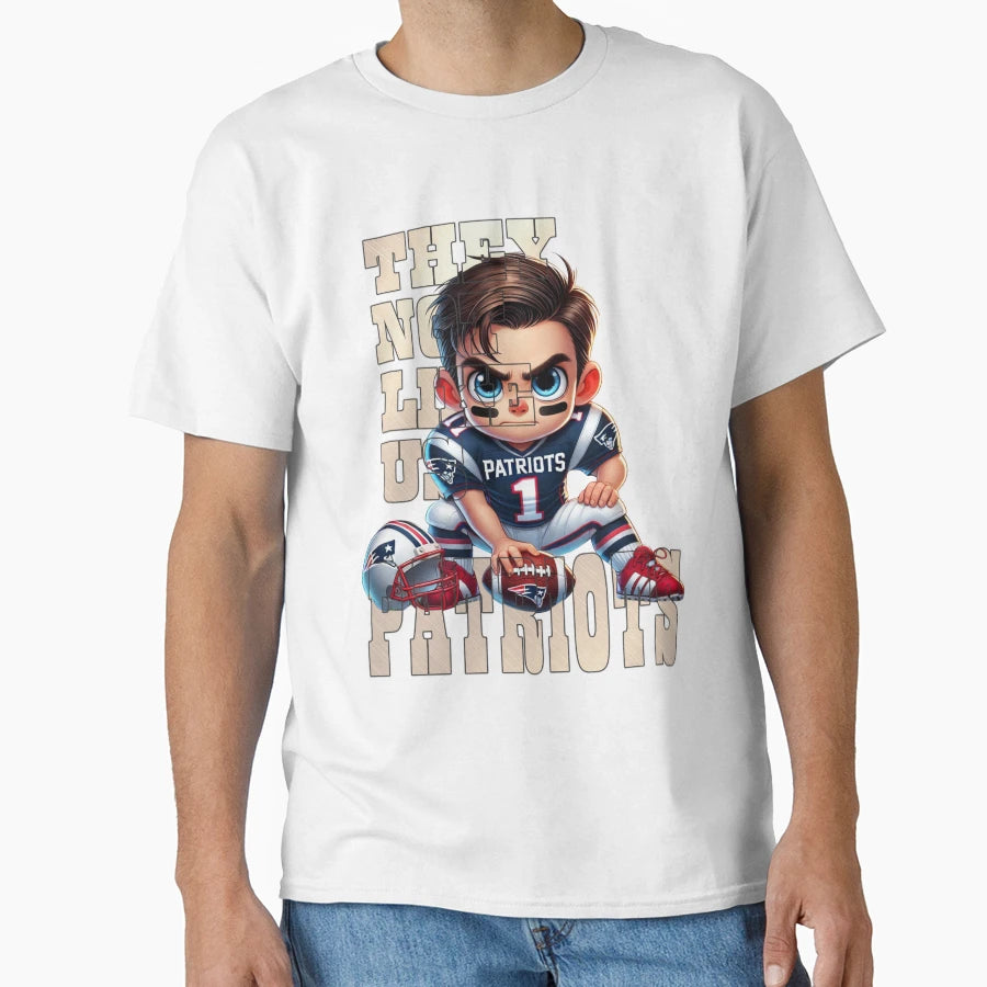 New England Patriots They Not Like Us T-Shirt - Fun Novelty Design Unisex - T-Shirt, Sweatshirt, Hoodie