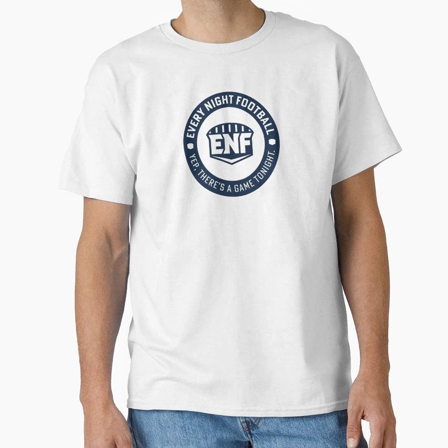 Every Night Football Circular Slogan T-Shirt - Graphic Print Men Women - T-Shirt, Sweatshirt, Hoodie