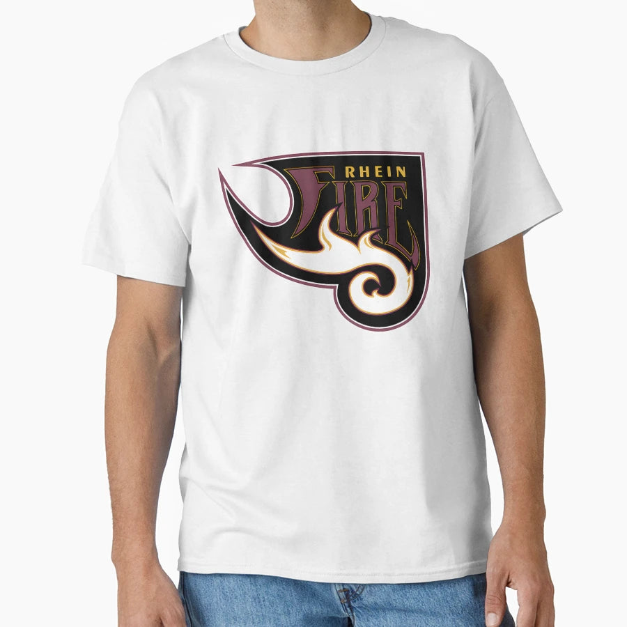 Rhein Fire Logo T-Shirt - Unique Graphic Men Women - T-Shirt, Sweatshirt, Hoodie
