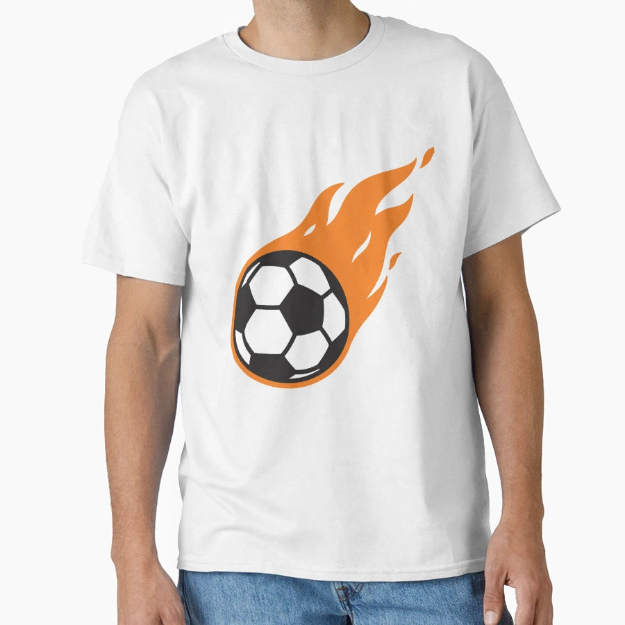 Blazing Football T-Shirt - Trendy Graphic Unisex - T-Shirt, Sweatshirt, Hoodie