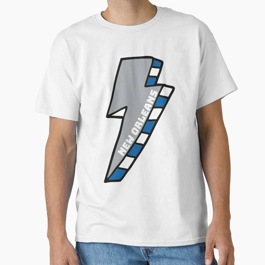 University New Orleans Lightning T-Shirt - Casual Everyday Wear Men Women - T-Shirt, Sweatshirt, Hoodie