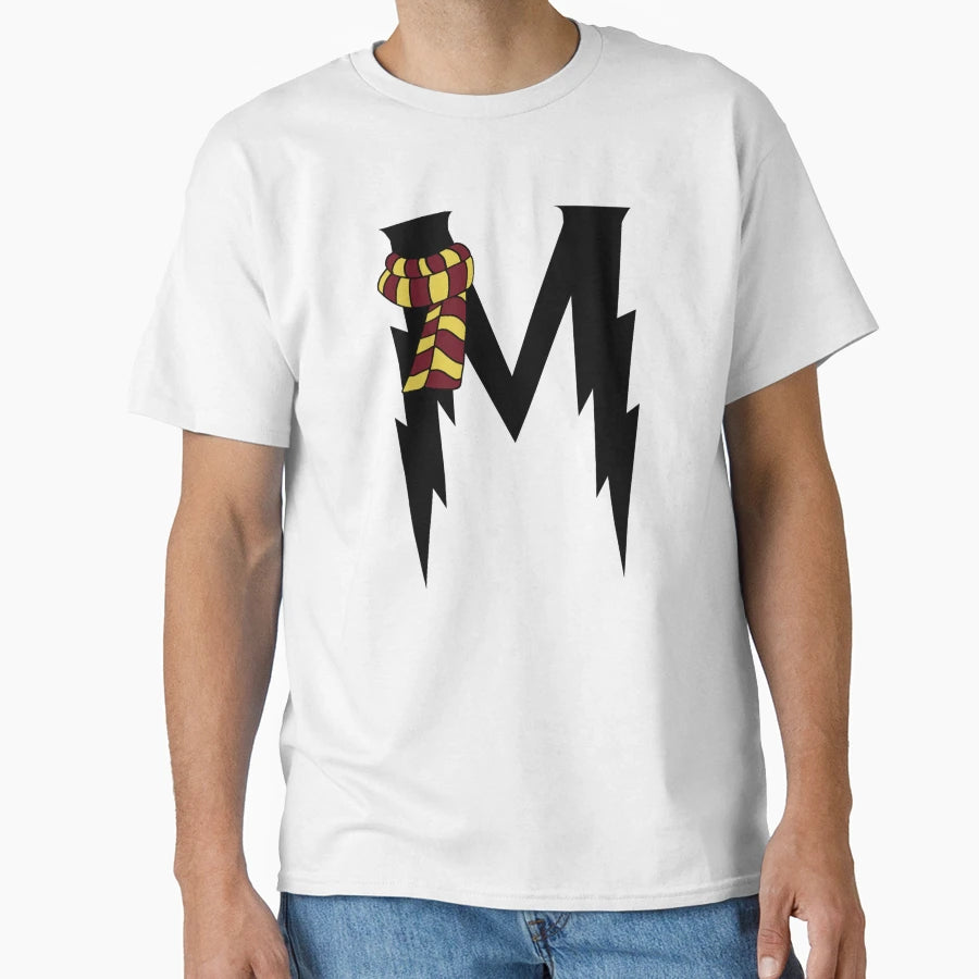 M Harry P Hp Griffin Letter T-Shirt - Trendy Graphic Unisex - T-Shirt, Sweatshirt, Hoodie