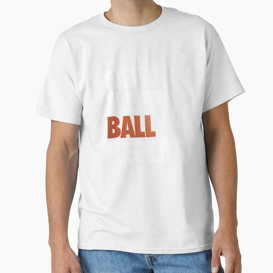 Eat Sleep Basketball Repeat T-Shirt - Custom Art Print for Adults - T-Shirt, Sweatshirt, Hoodie