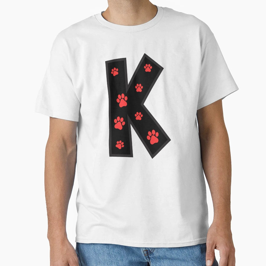 Paw Alphabet T-Shirt - Novelty Apparel Men Women - T-Shirt, Sweatshirt, Hoodie