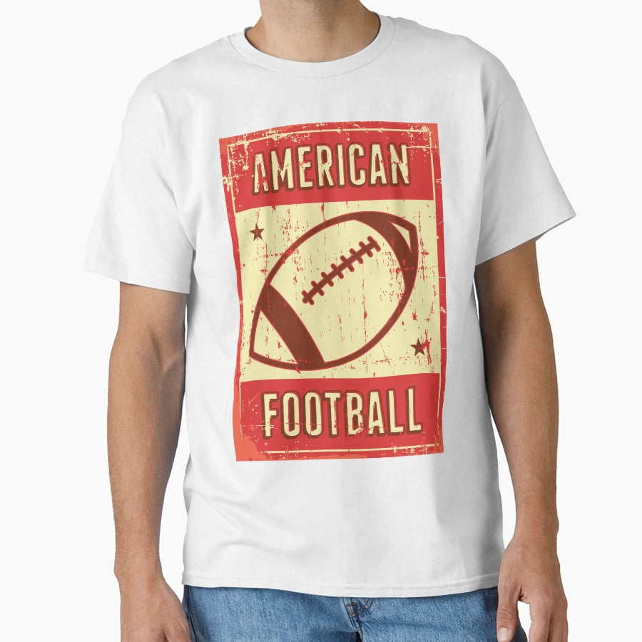 American Football Ball T-Shirt - Unique Graphic Unisex - T-Shirt, Sweatshirt, Hoodie