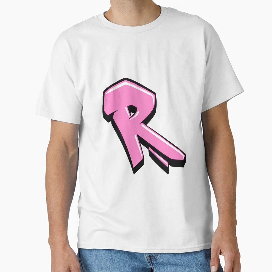 Copy Graffiti Letter R T-Shirt - Graphic Print Unisex - T-Shirt, Sweatshirt, Hoodie