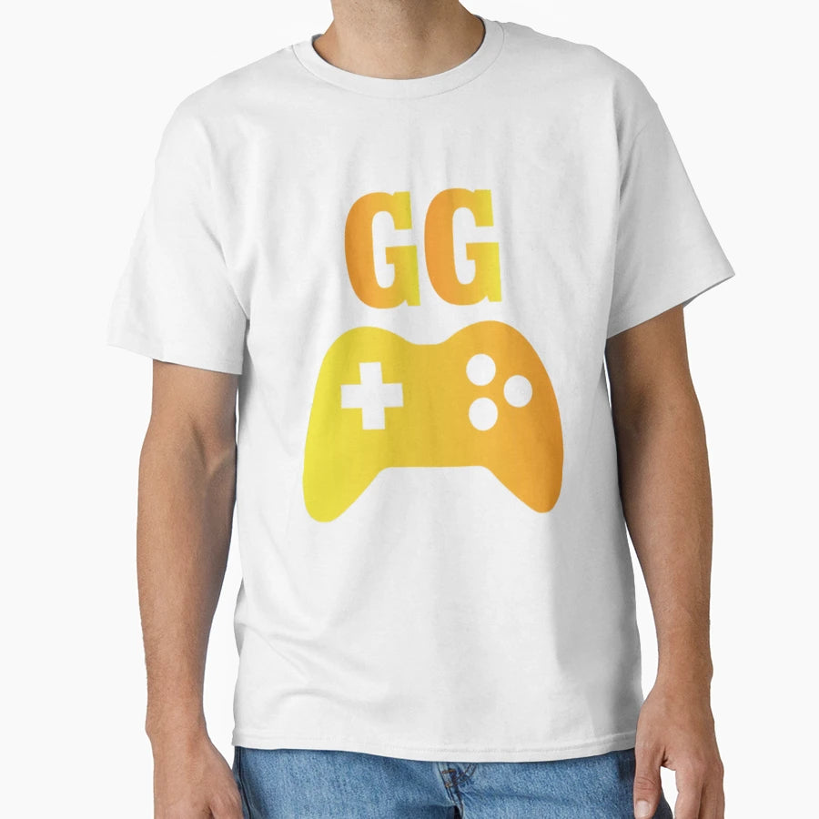 Gamers Word Gg T-Shirt - Aesthetic Graphic Men Women - T-Shirt, Sweatshirt, Hoodie