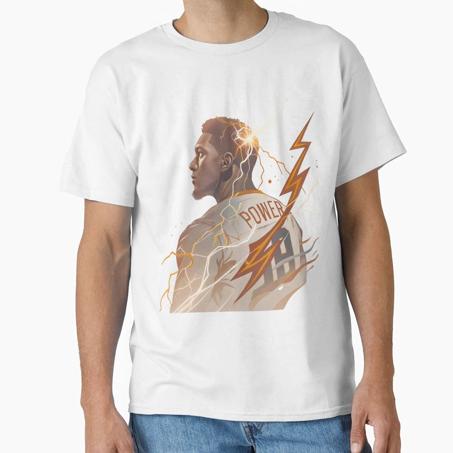 Power Futuristic Landscapes T-Shirt - Custom Art Print Unisex - T-Shirt, Sweatshirt, Hoodie