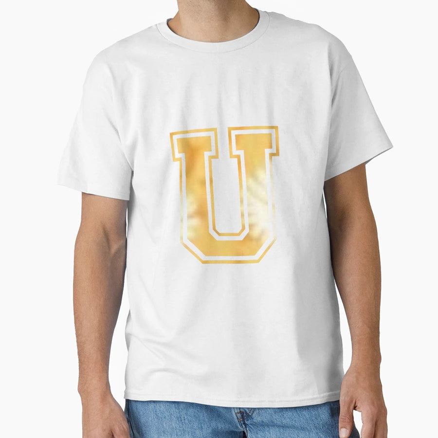 U Letter T-Shirt - Casual Everyday Wear Unisex - T-Shirt, Sweatshirt, Hoodie