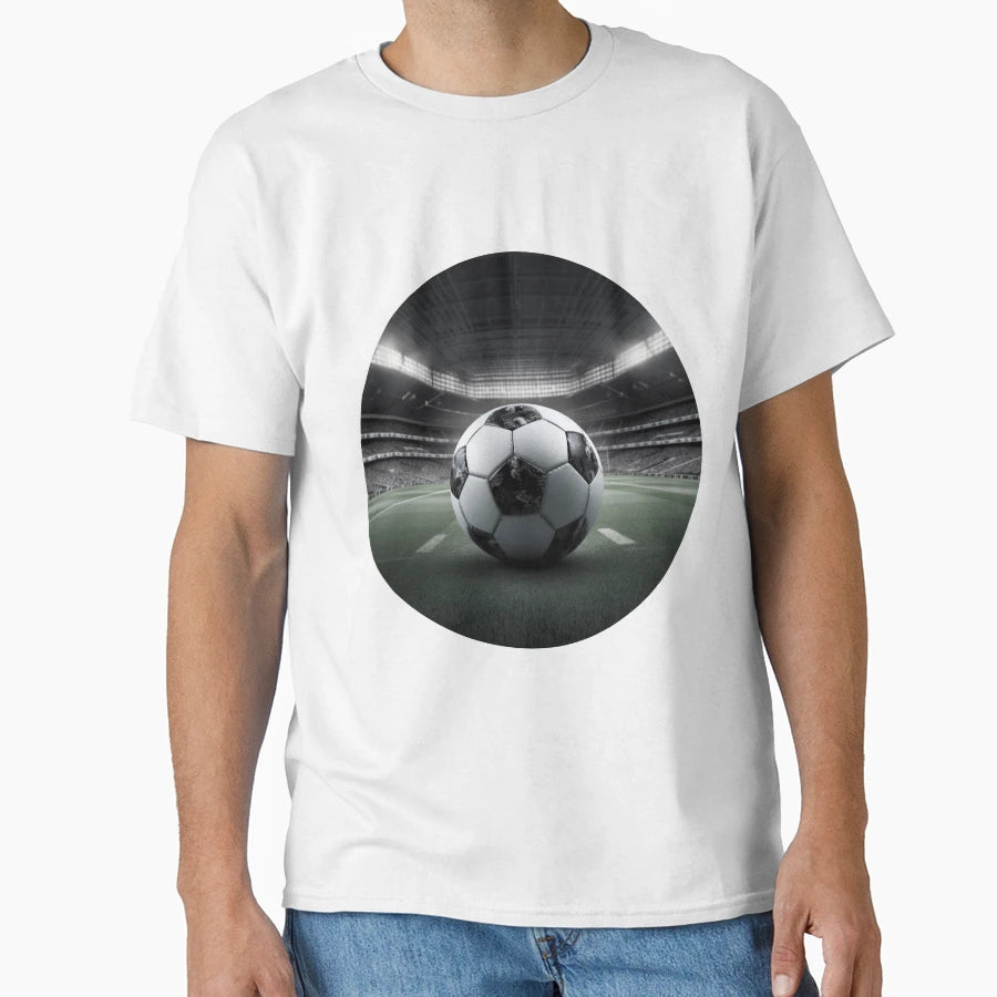 Soccer Field T-Shirt - Custom Art Print Men Women - T-Shirt, Sweatshirt, Hoodie