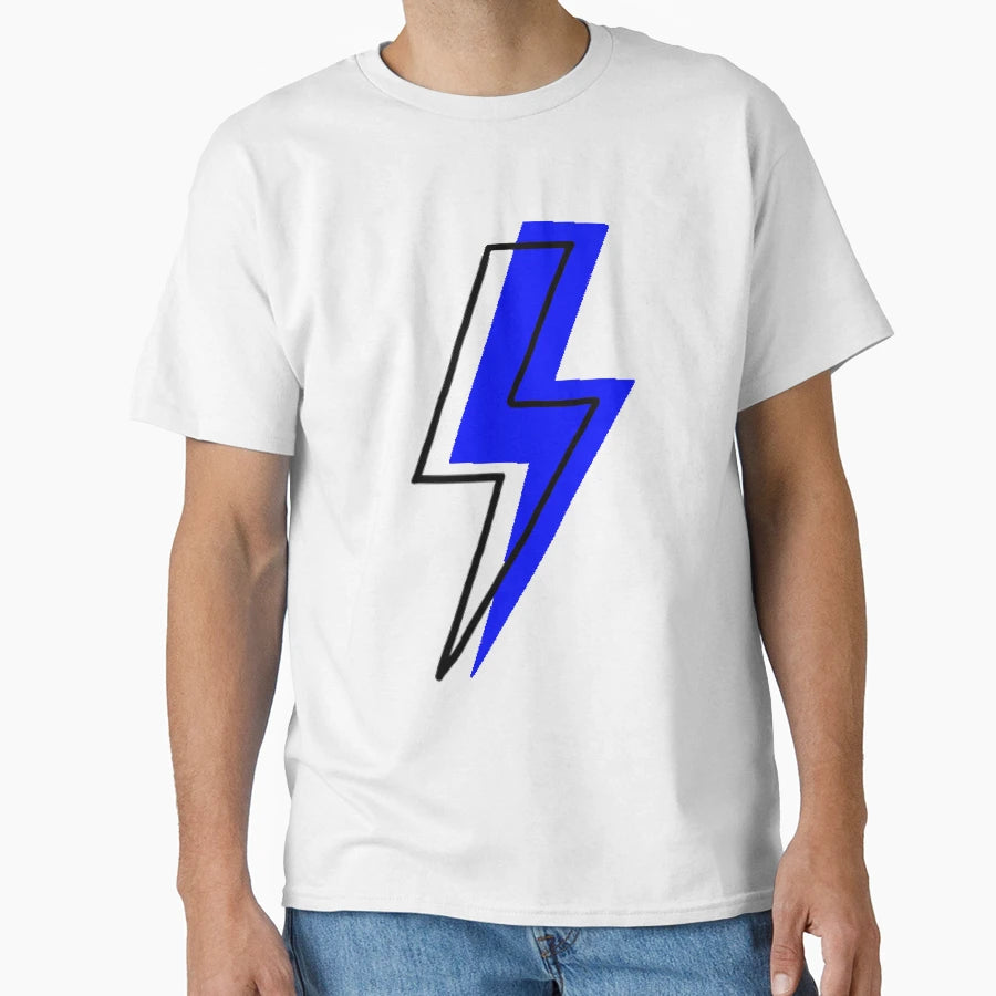 Bolt Out Blue T-Shirt - Novelty Apparel Unisex - T-Shirt, Sweatshirt, Hoodie