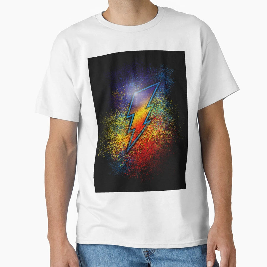Lightning Bolt T-Shirt - Novelty Apparel for Adults - T-Shirt, Sweatshirt, Hoodie