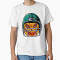American Football Player Helmet T-Shirt - Unique Graphic for Adults - T-Shirt, Sweatshirt, Hoodie