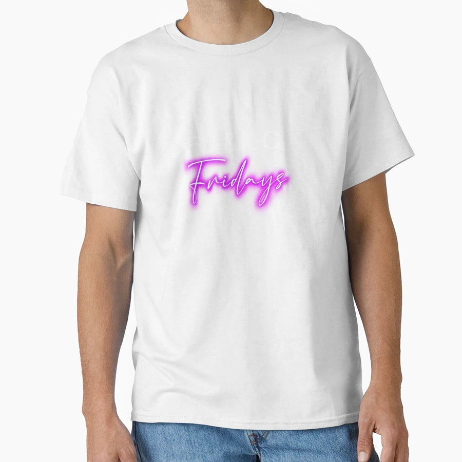 Fish Chips Fridays T-Shirt - Custom Art Print Unisex - T-Shirt, Sweatshirt, Hoodie