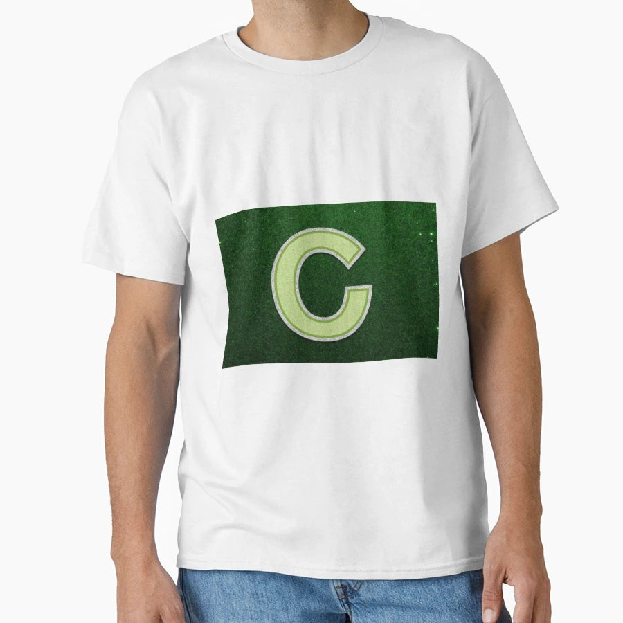 Light Green Letter C Patch Scl Hoodie - Custom Art Print Men Women - T-Shirt, Sweatshirt, Hoodie