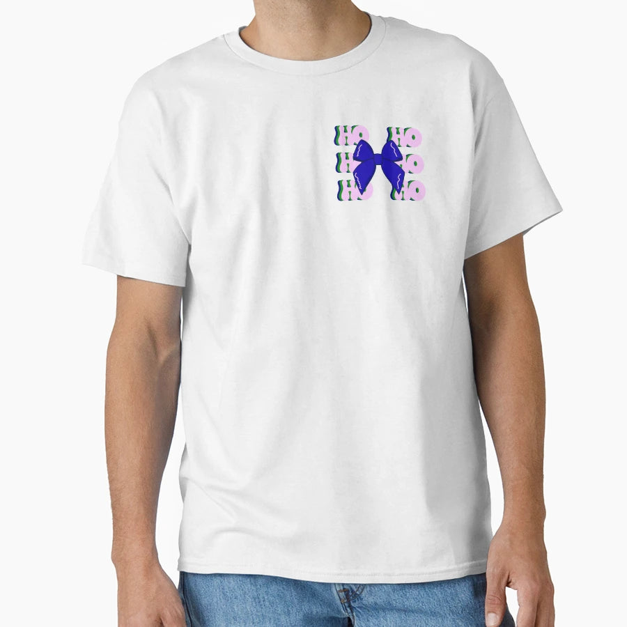 Hohoho Bow T-Shirt - Streetwear Style Men Women - T-Shirt, Sweatshirt, Hoodie