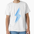 Blue Lighning Bolt Preppy T-Shirt - Streetwear Style Unisex - T-Shirt, Sweatshirt, Hoodie