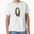 Bold Letter Q Autumn Walnut Tree T-Shirt - Fun Novelty Design for Adults - T-Shirt, Sweatshirt, Hoodie