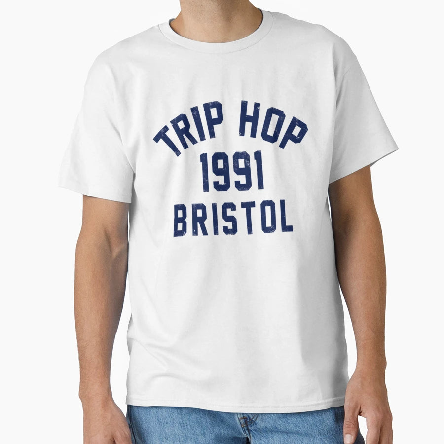 Trip Hop Baseball Sleeve T-Shirt - Minimalist Print Men Women - T-Shirt, Sweatshirt, Hoodie