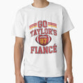 Football Heart Number 87 Go Team T-Shirt - Custom Art Print for Adults - T-Shirt, Sweatshirt, Hoodie