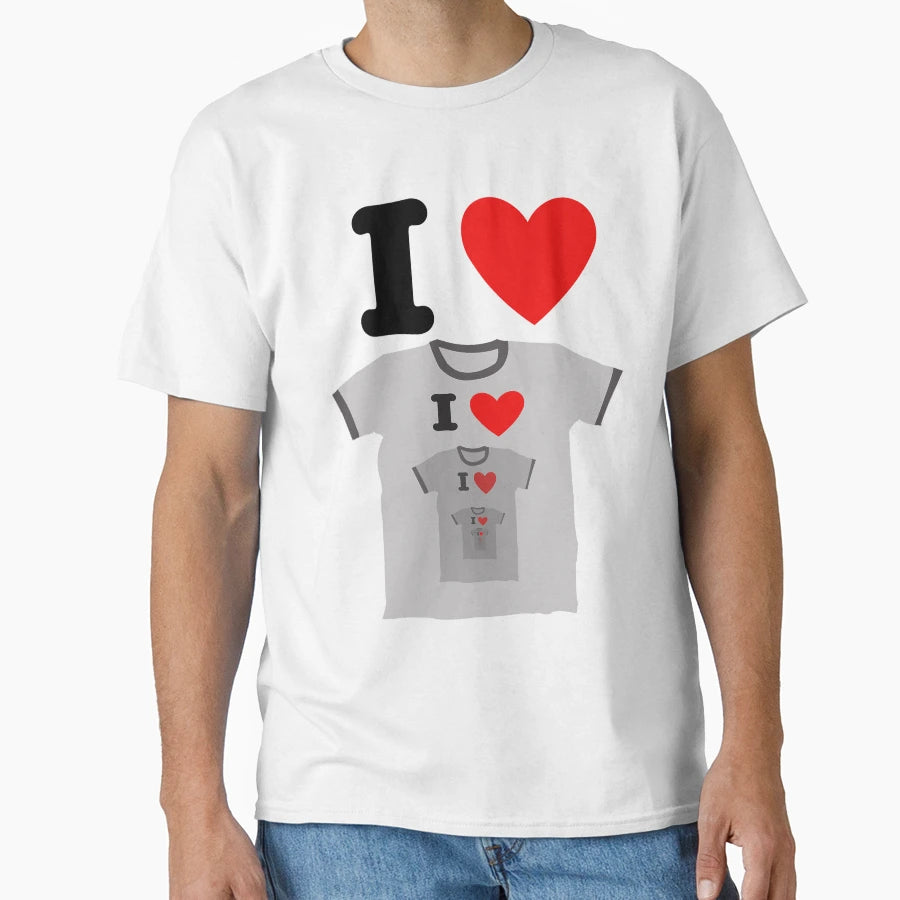 I Heart I Heart T Shirts T-Shirt - Streetwear Style for Adults - T-Shirt, Sweatshirt, Hoodie